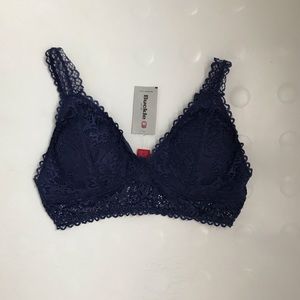 bralette, large, dark blue, from the Buckle